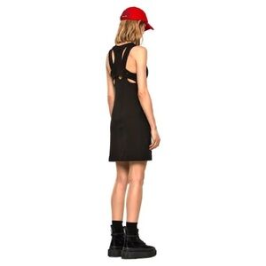 Size Small Ladies Diesel Elegant Black Sleeveless Mini Dress